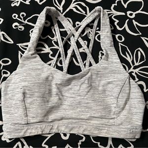 Gray LULULEMON Sports Bra